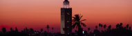 Marrakech - coucher de soleil