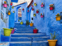 Ruelles colorées de Chefchaouen