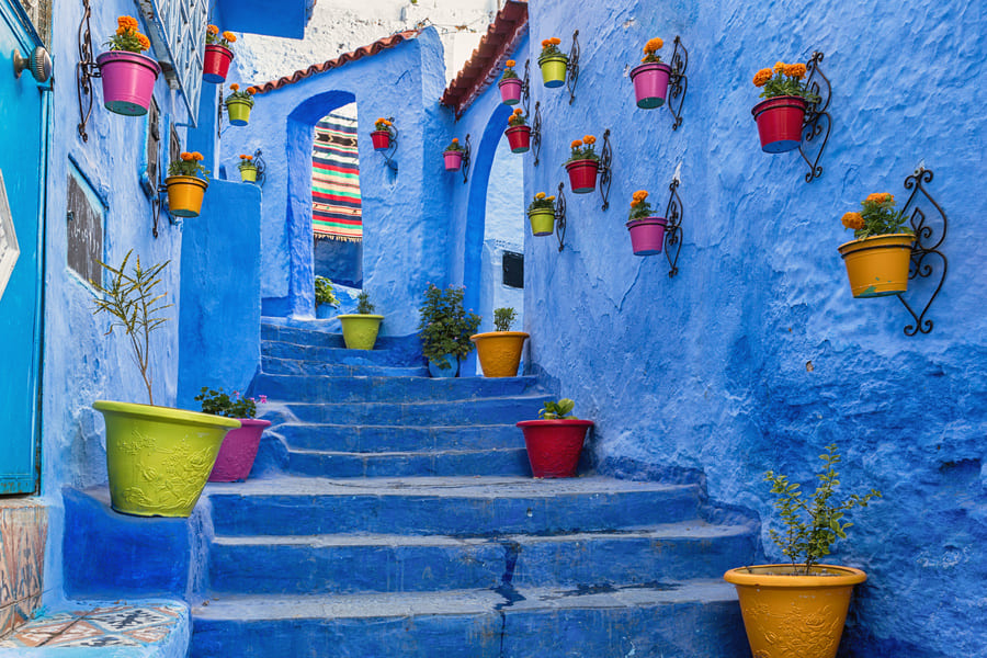 Ruelles colorées de Chefchaouen